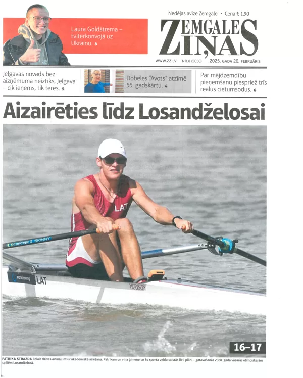 Zemgales Ziņas, 2025. gada 20. februāris, Nr. 8 (5050)